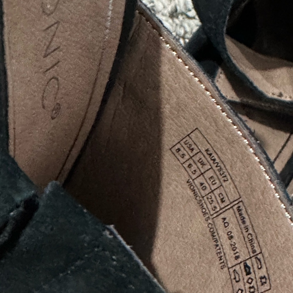 Vionic Black Peep Toe Booties - image 5